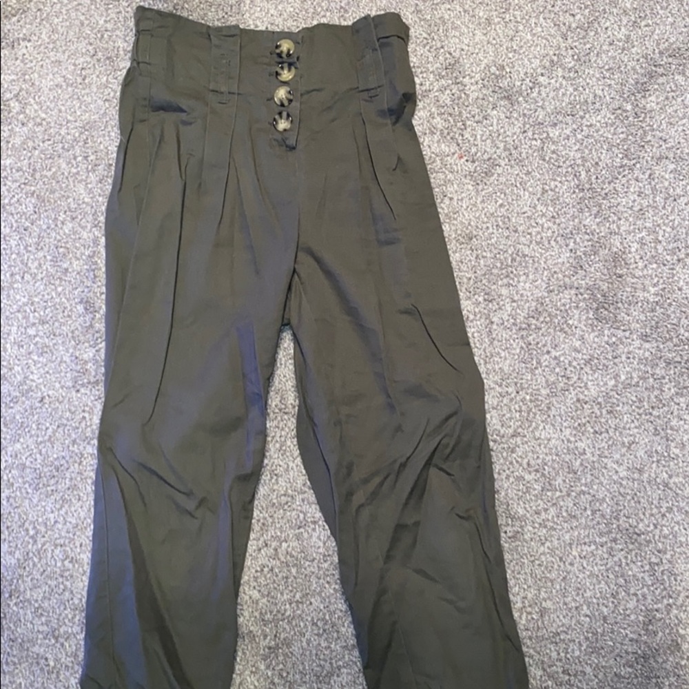 Olive pants